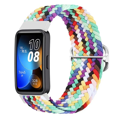 KALEBOL KLB-BZNL-001 For Huawei Band 8 / Band 8 NFC / Band 9 / Band 9 NFC Strap Adjustable Braided Nylon Watch Band