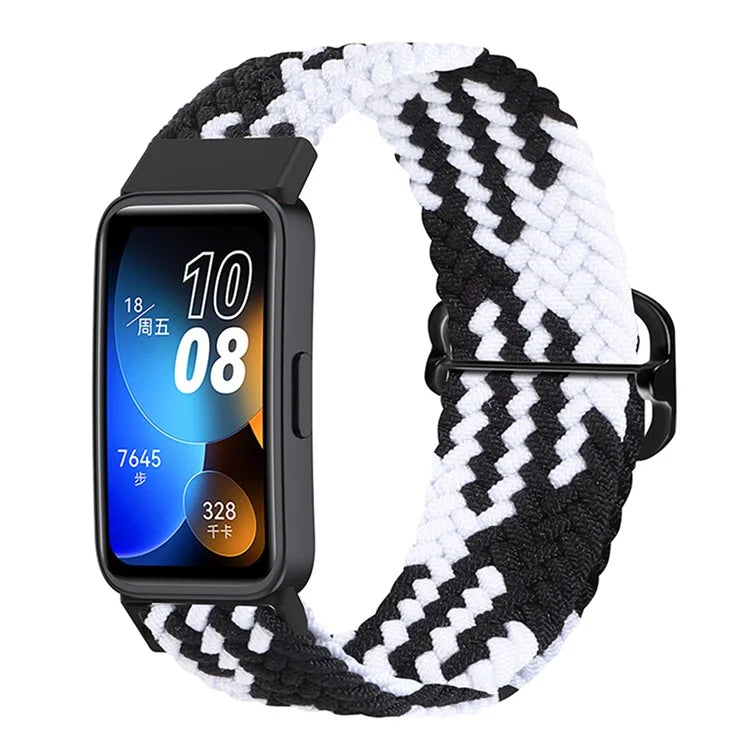 KALEBOL KLB-BZNL-001 For Huawei Band 8 / Band 8 NFC / Band 9 / Band 9 NFC Strap Adjustable Braided Nylon Watch Band