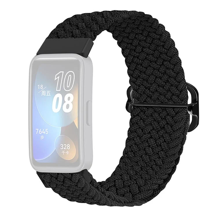 KALEBOL KLB-BZNL-001 For Huawei Band 8 / Band 8 NFC / Band 9 / Band 9 NFC Strap Adjustable Braided Nylon Watch Band