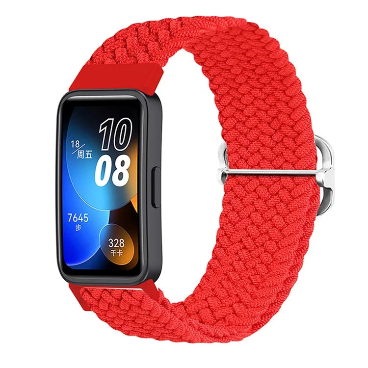 KALEBOL KLB-BZNL-001 For Huawei Band 8 / Band 8 NFC / Band 9 / Band 9 NFC Strap Adjustable Braided Nylon Watch Band