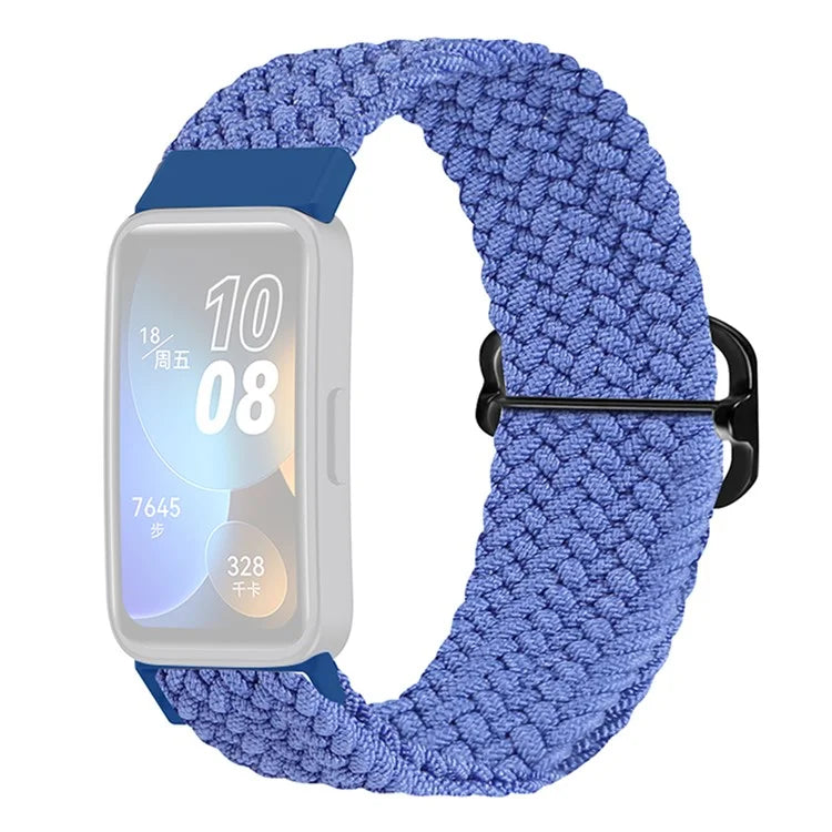 KALEBOL KLB-BZNL-001 For Huawei Band 8 / Band 8 NFC / Band 9 / Band 9 NFC Strap Adjustable Braided Nylon Watch Band