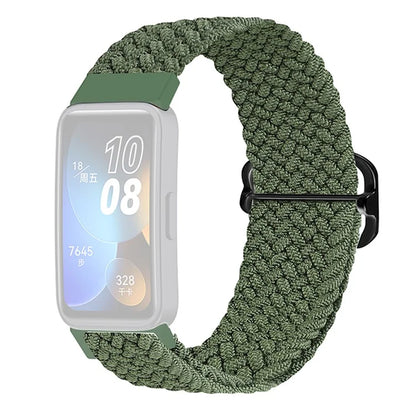 KALEBOL KLB-BZNL-001 For Huawei Band 8 / Band 8 NFC / Band 9 / Band 9 NFC Strap Adjustable Braided Nylon Watch Band