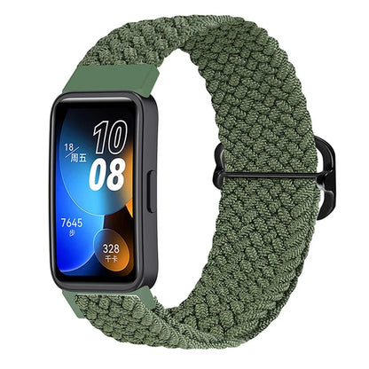 KALEBOL KLB-BZNL-001 For Huawei Band 8 / Band 8 NFC / Band 9 / Band 9 NFC Strap Adjustable Braided Nylon Watch Band