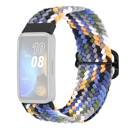 KALEBOL KLB-BZNL-001 For Huawei Band 8 / Band 8 NFC / Band 9 / Band 9 NFC Strap Adjustable Braided Nylon Watch Band