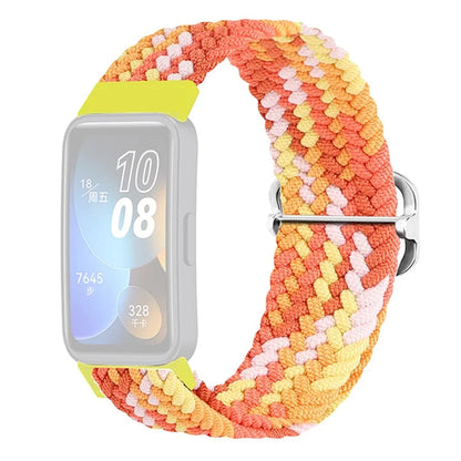KALEBOL KLB-BZNL-001 For Huawei Band 8 / Band 8 NFC / Band 9 / Band 9 NFC Strap Adjustable Braided Nylon Watch Band