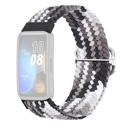KALEBOL KLB-BZNL-001 For Huawei Band 8 / Band 8 NFC / Band 9 / Band 9 NFC Strap Adjustable Braided Nylon Watch Band
