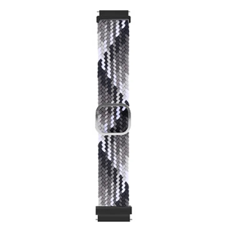 KALEBOL KLB-BZNL-001 For Huawei Band 8 / Band 8 NFC / Band 9 / Band 9 NFC Strap Adjustable Braided Nylon Watch Band