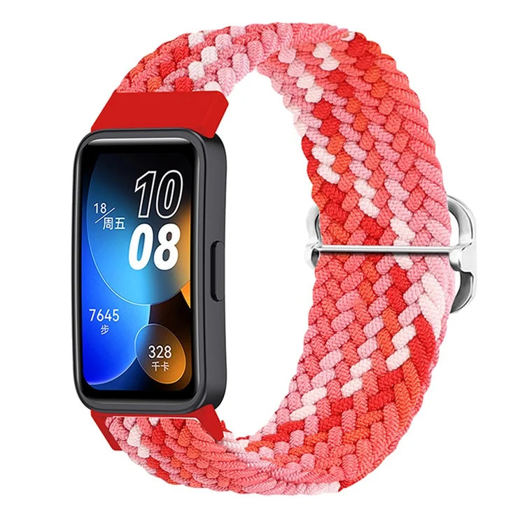 KALEBOL KLB-BZNL-001 For Huawei Band 8 / Band 8 NFC / Band 9 / Band 9 NFC Strap Adjustable Braided Nylon Watch Band