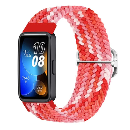 KALEBOL KLB-BZNL-001 For Huawei Band 8 / Band 8 NFC / Band 9 / Band 9 NFC Strap Adjustable Braided Nylon Watch Band