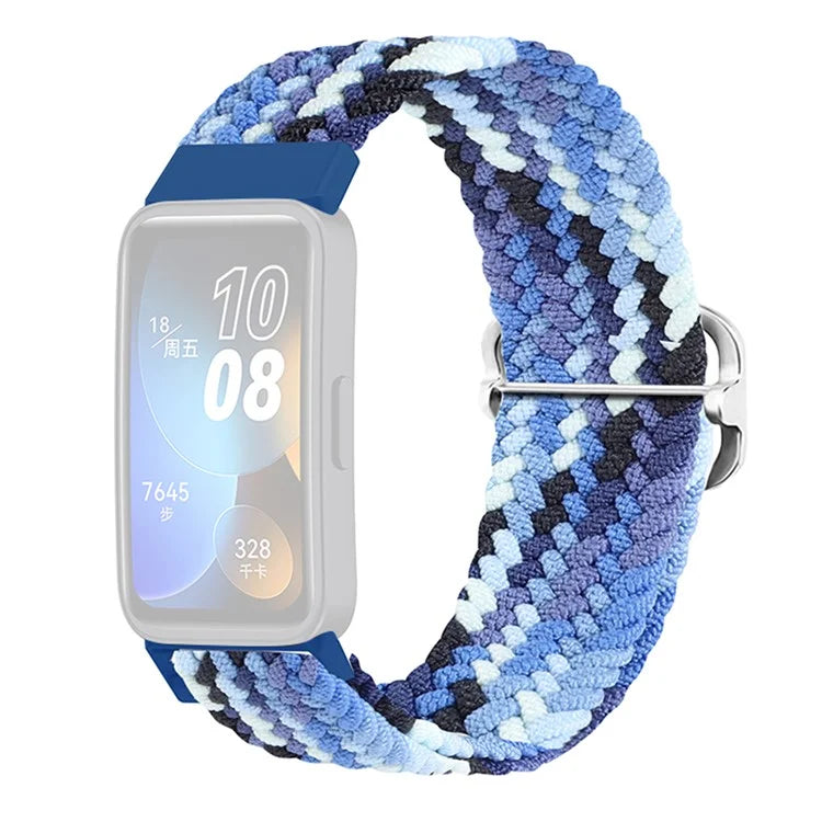KALEBOL KLB-BZNL-001 For Huawei Band 8 / Band 8 NFC / Band 9 / Band 9 NFC Strap Adjustable Braided Nylon Watch Band
