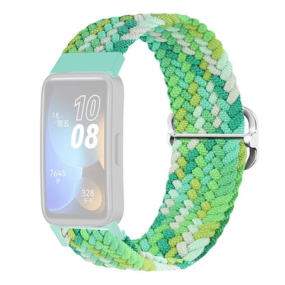 KALEBOL KLB-BZNL-001 For Huawei Band 8 / Band 8 NFC / Band 9 / Band 9 NFC Strap Adjustable Braided Nylon Watch Band