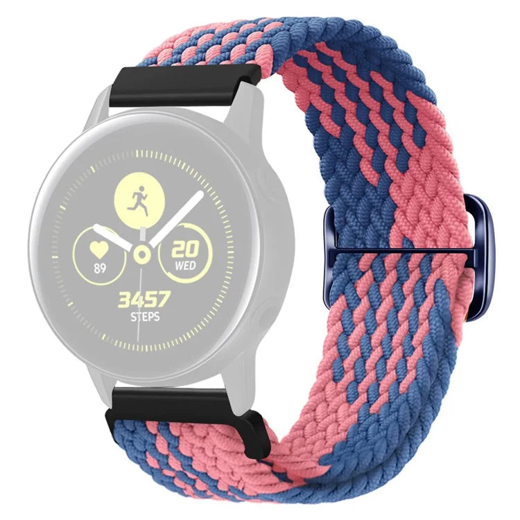 KALEBOL KLB-BZNL-001 For Samsung Galaxy Watch3 45mm / Watch 46mm Watch Band 22mm Nylon Strap