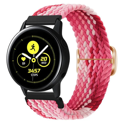 KALEBOL KLB-BZNL-001 For Samsung Galaxy Watch3 45mm / Watch 46mm Watch Band 22mm Nylon Strap