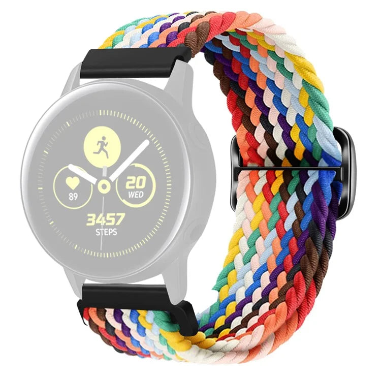 KALEBOL KLB-BZNL-001 For Samsung Galaxy Watch3 45mm / Watch 46mm Watch Band 22mm Nylon Strap
