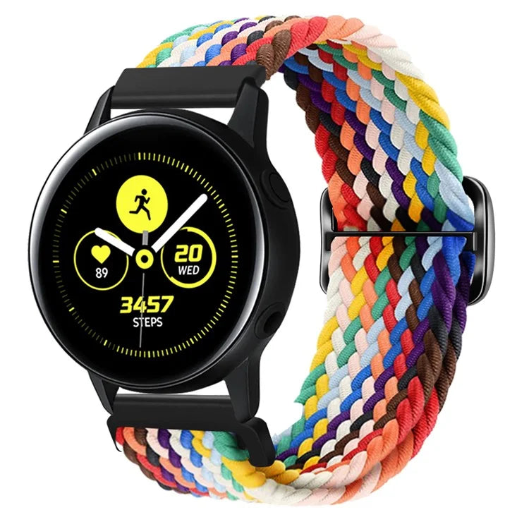 KALEBOL KLB-BZNL-001 For Samsung Galaxy Watch3 45mm / Watch 46mm Watch Band 22mm Nylon Strap