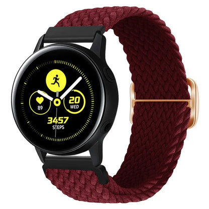 KALEBOL KLB-BZNL-001 For Samsung Galaxy Watch3 45mm / Watch 46mm Watch Band 22mm Nylon Strap