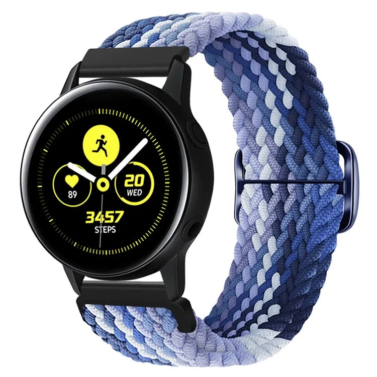 KALEBOL KLB-BZNL-001 For Samsung Galaxy Watch3 45mm / Watch 46mm Watch Band 22mm Nylon Strap