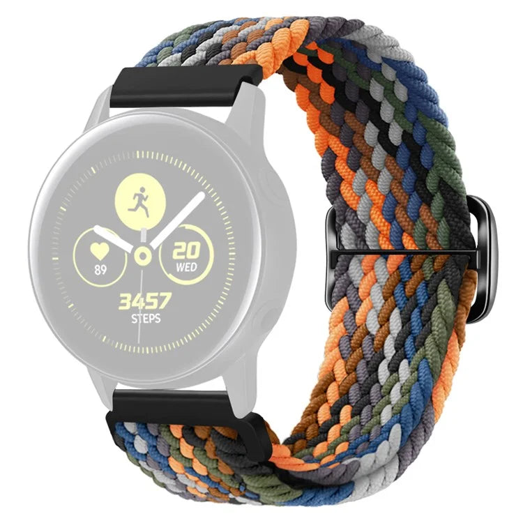 KALEBOL KLB-BZNL-001 For Samsung Galaxy Watch3 45mm / Watch 46mm Watch Band 22mm Nylon Strap