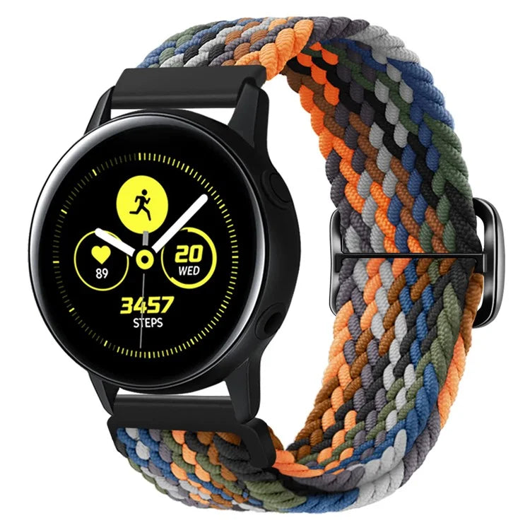 KALEBOL KLB-BZNL-001 For Samsung Galaxy Watch3 45mm / Watch 46mm Watch Band 22mm Nylon Strap