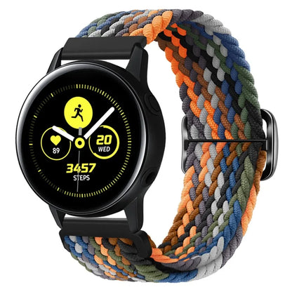 KALEBOL KLB-BZNL-001 For Samsung Galaxy Watch3 45mm / Watch 46mm Watch Band 22mm Nylon Strap