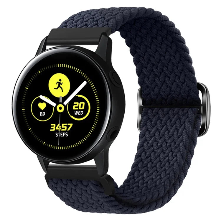 KALEBOL KLB-BZNL-001 For Samsung Galaxy Watch3 45mm / Watch 46mm Watch Band 22mm Nylon Strap