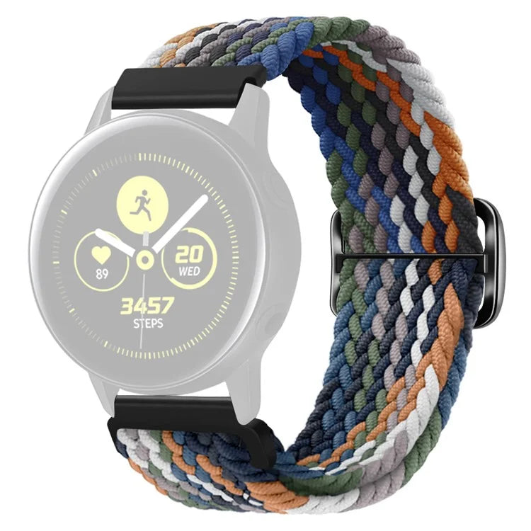 KALEBOL KLB-BZNL-001 For Samsung Galaxy Watch3 45mm / Watch 46mm Watch Band 22mm Nylon Strap