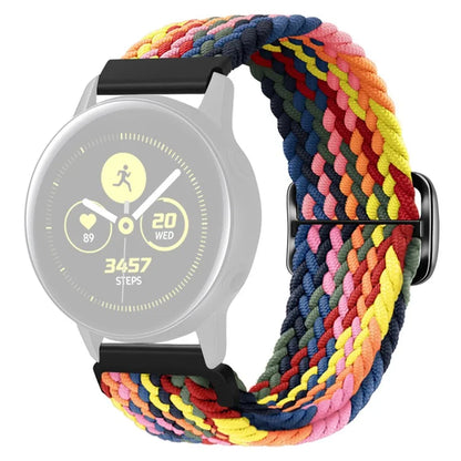 KALEBOL KLB-BZNL-001 For Samsung Galaxy Watch3 45mm / Watch 46mm Watch Band 22mm Nylon Strap