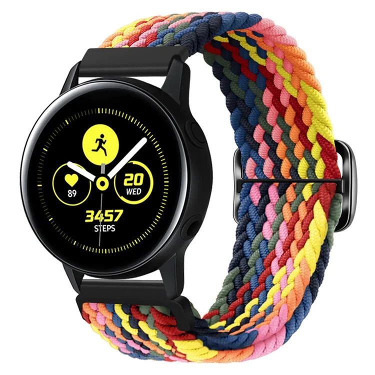 KALEBOL KLB-BZNL-001 For Samsung Galaxy Watch3 45mm / Watch 46mm Watch Band 22mm Nylon Strap