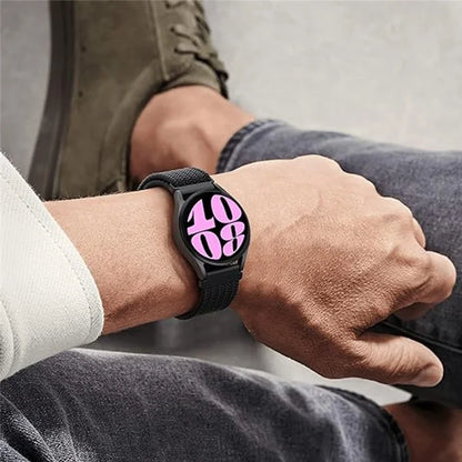 KALEBOL KLB-BZNL-001 For Samsung Galaxy Watch3 45mm / Watch 46mm Watch Band 22mm Nylon Strap