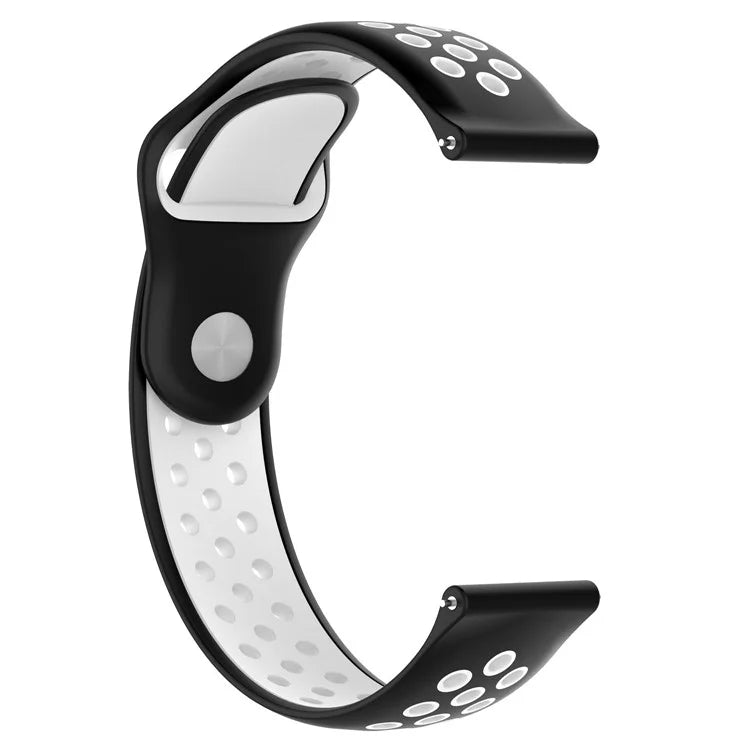 KALEBOL KLB-SSGJ-004 For Samsung Gear Sport / Samsung Gear S2 Classic Silicone Strap 20mm Buckle Watchband