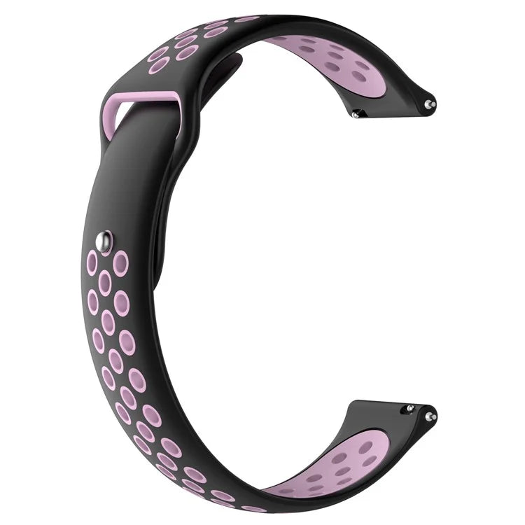 KALEBOL KLB-SSGJ-004 For Samsung Gear Sport / Samsung Gear S2 Classic Silicone Strap 20mm Buckle Watchband