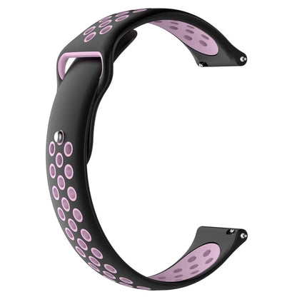 KALEBOL KLB-SSGJ-004 For Samsung Gear Sport / Samsung Gear S2 Classic Silicone Strap 20mm Buckle Watchband