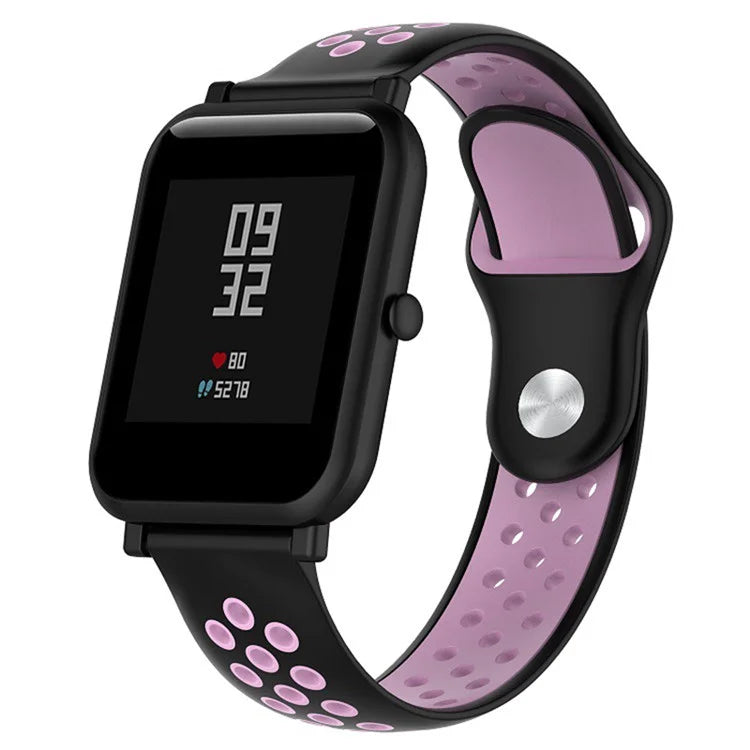 KALEBOL KLB-SSGJ-004 For Samsung Gear Sport / Samsung Gear S2 Classic Silicone Strap 20mm Buckle Watchband