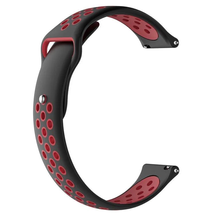 KALEBOL KLB-SSGJ-004 For Samsung Gear Sport / Samsung Gear S2 Classic Silicone Strap 20mm Buckle Watchband