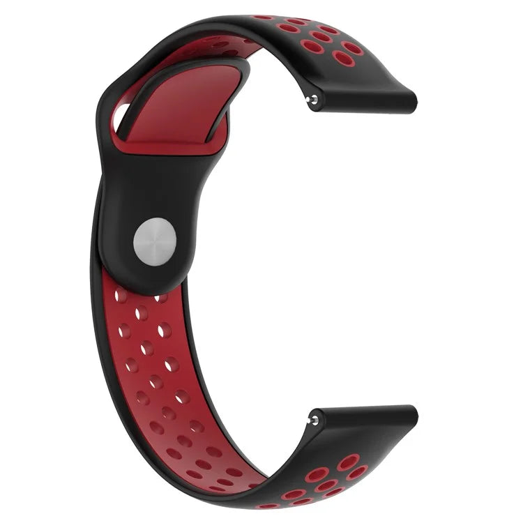 KALEBOL KLB-SSGJ-004 For Samsung Gear Sport / Samsung Gear S2 Classic Silicone Strap 20mm Buckle Watchband