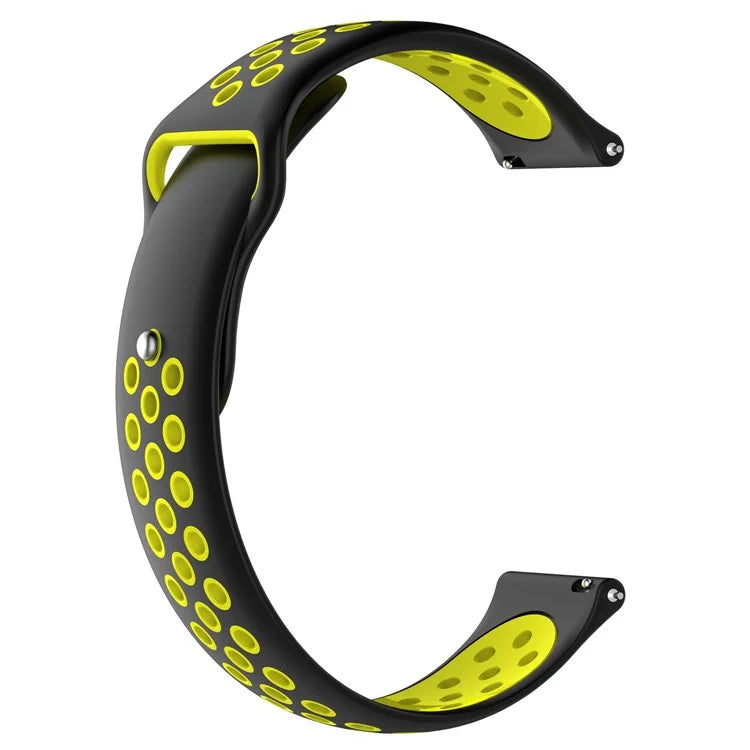 KALEBOL KLB-SSGJ-004 For Samsung Gear Sport / Samsung Gear S2 Classic Silicone Strap 20mm Buckle Watchband