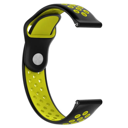 KALEBOL KLB-SSGJ-004 For Samsung Gear Sport / Samsung Gear S2 Classic Silicone Strap 20mm Buckle Watchband