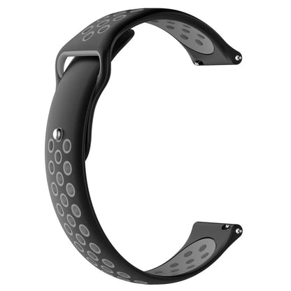 KALEBOL KLB-SSGJ-004 For Samsung Gear Sport / Samsung Gear S2 Classic Silicone Strap 20mm Buckle Watchband