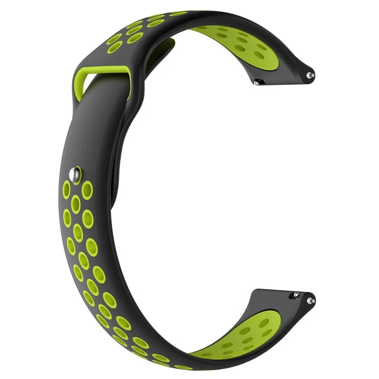 KALEBOL KLB-SSGJ-004 For Samsung Gear Sport / Samsung Gear S2 Classic Silicone Strap 20mm Buckle Watchband