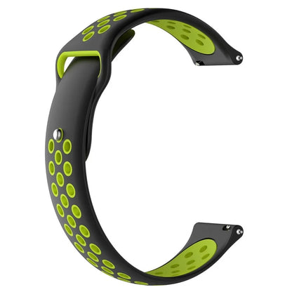 KALEBOL KLB-SSGJ-004 For Samsung Gear Sport / Samsung Gear S2 Classic Silicone Strap 20mm Buckle Watchband