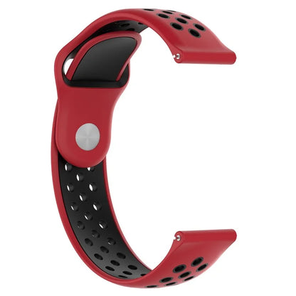 KALEBOL KLB-SSGJ-004 For Samsung Gear Sport / Samsung Gear S2 Classic Silicone Strap 20mm Buckle Watchband