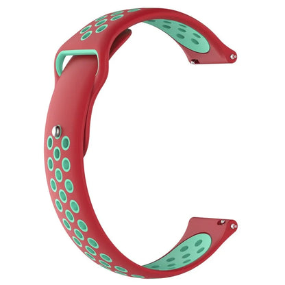 KALEBOL KLB-SSGJ-004 For Samsung Gear Sport / Samsung Gear S2 Classic Silicone Strap 20mm Buckle Watchband