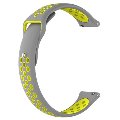 KALEBOL KLB-SSGJ-004 For Samsung Gear Sport / Samsung Gear S2 Classic Silicone Strap 20mm Buckle Watchband
