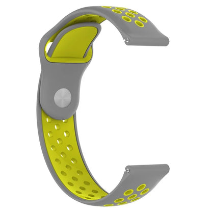 KALEBOL KLB-SSGJ-004 For Samsung Gear Sport / Samsung Gear S2 Classic Silicone Strap 20mm Buckle Watchband