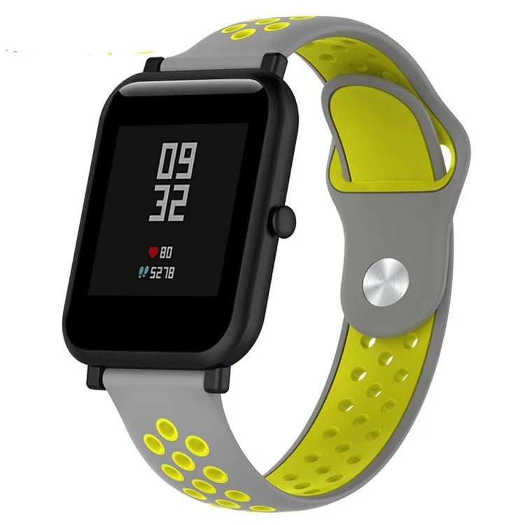 KALEBOL KLB-SSGJ-004 For Samsung Gear Sport / Samsung Gear S2 Classic Silicone Strap 20mm Buckle Watchband