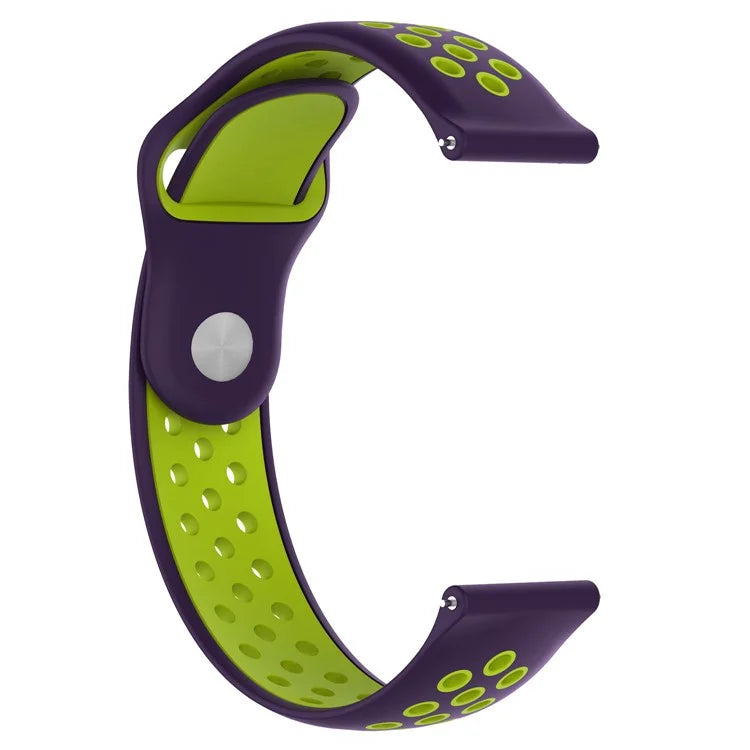 KALEBOL KLB-SSGJ-004 For Samsung Gear Sport / Samsung Gear S2 Classic Silicone Strap 20mm Buckle Watchband
