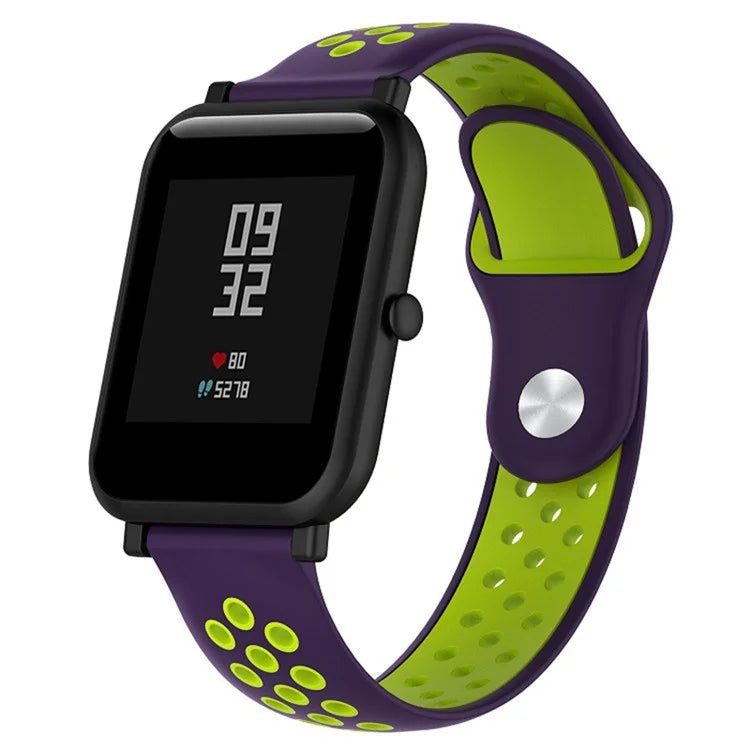 KALEBOL KLB-SSGJ-004 For Samsung Gear Sport / Samsung Gear S2 Classic Silicone Strap 20mm Buckle Watchband