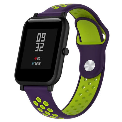 KALEBOL KLB-SSGJ-004 For Samsung Gear Sport / Samsung Gear S2 Classic Silicone Strap 20mm Buckle Watchband