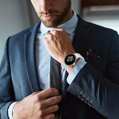 KALEBOL KLB-SZBXG-001 For Google Pixel Watch / Watch 2 Stainless Steel Watch Strap