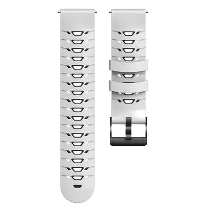 KALEBOL KLB-SSTXGJ-001 For Samsung Galaxy Watch3 45mm / Huawei Watch Ultimate Trapezoidal Silicone 22mm Watch Band